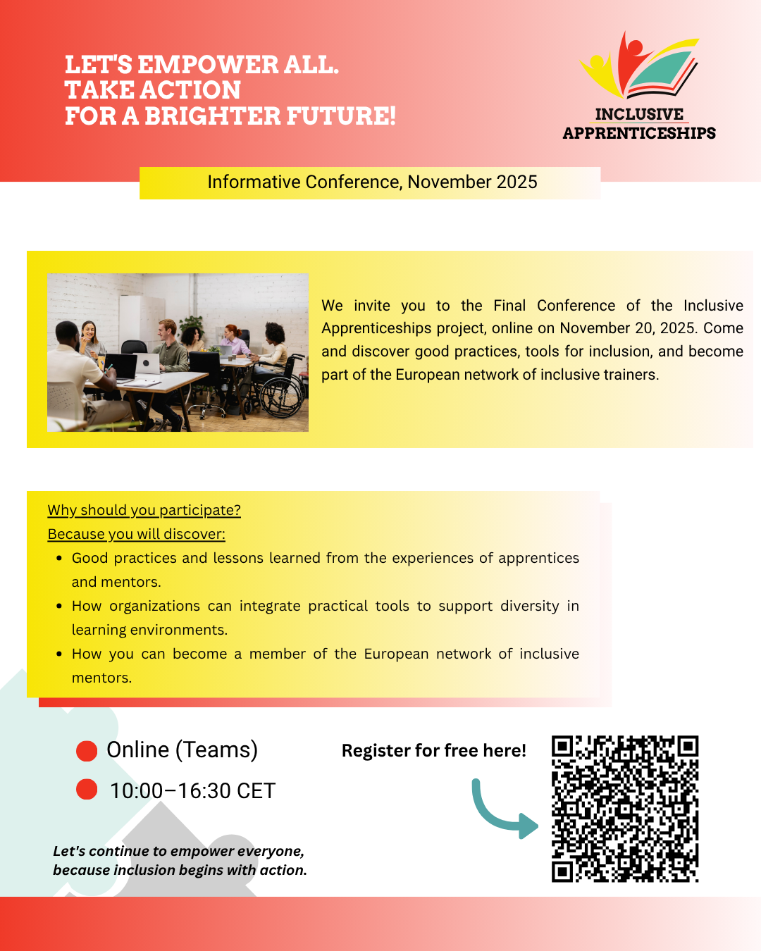 Inclusive Apprenticeships 2025 Final Conference - OECON Group